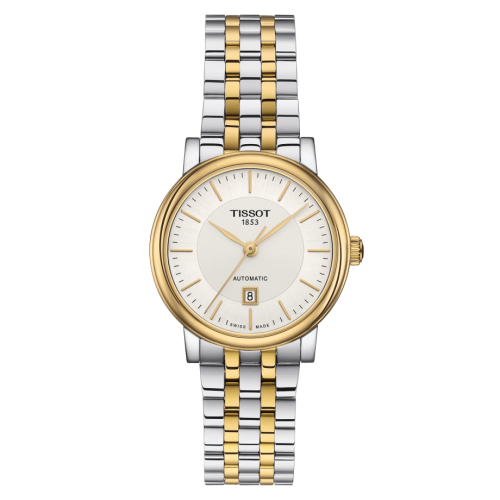 Tissot Carson Premium Automatic 30 Stainless Steel - Yellow Gold / Silver / Bracelet